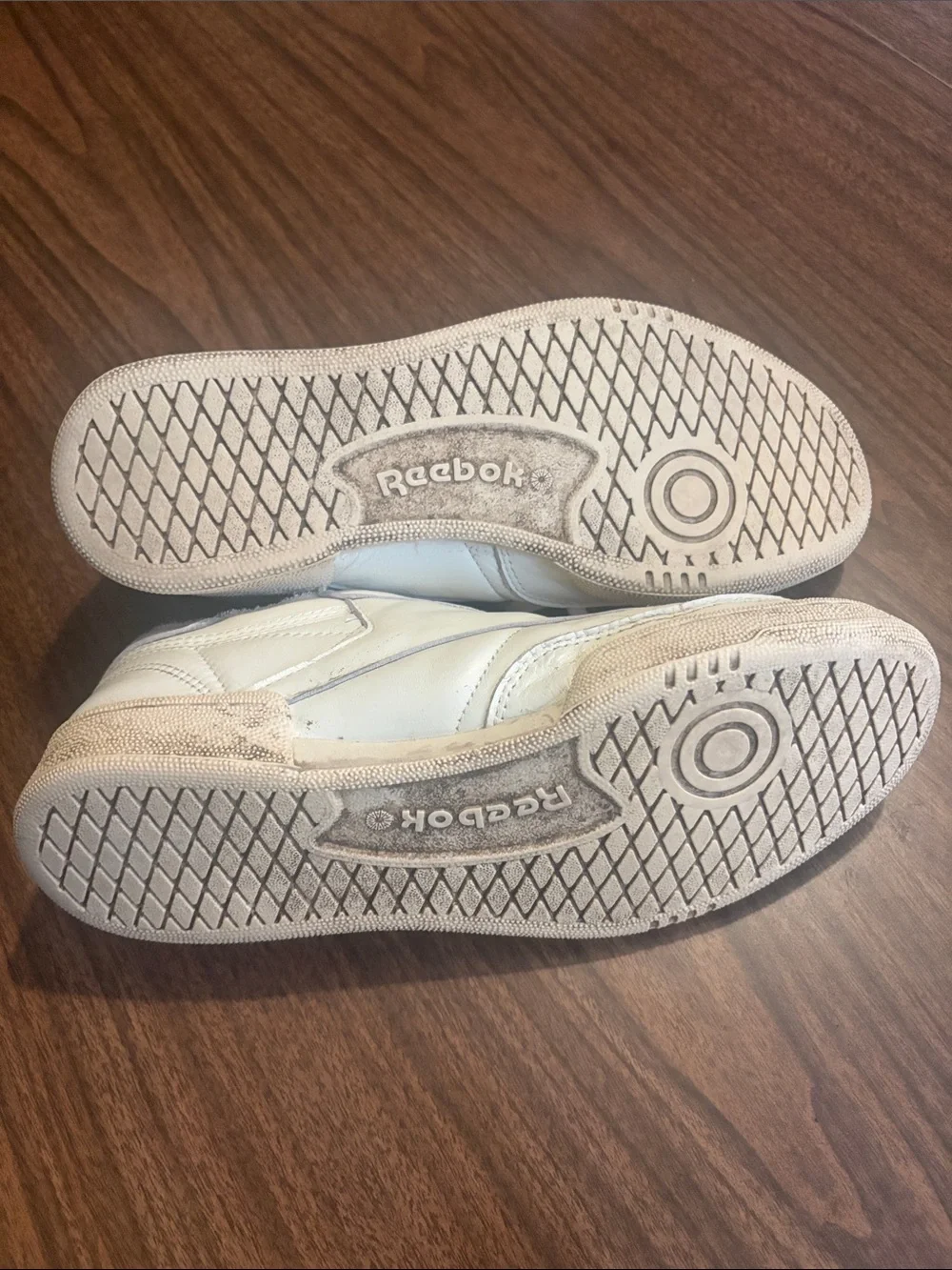 Reebok Club C 85 VINTAGE Size 9 White Sneakers Shoes